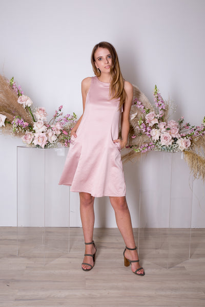 Daniella Dress-Blush