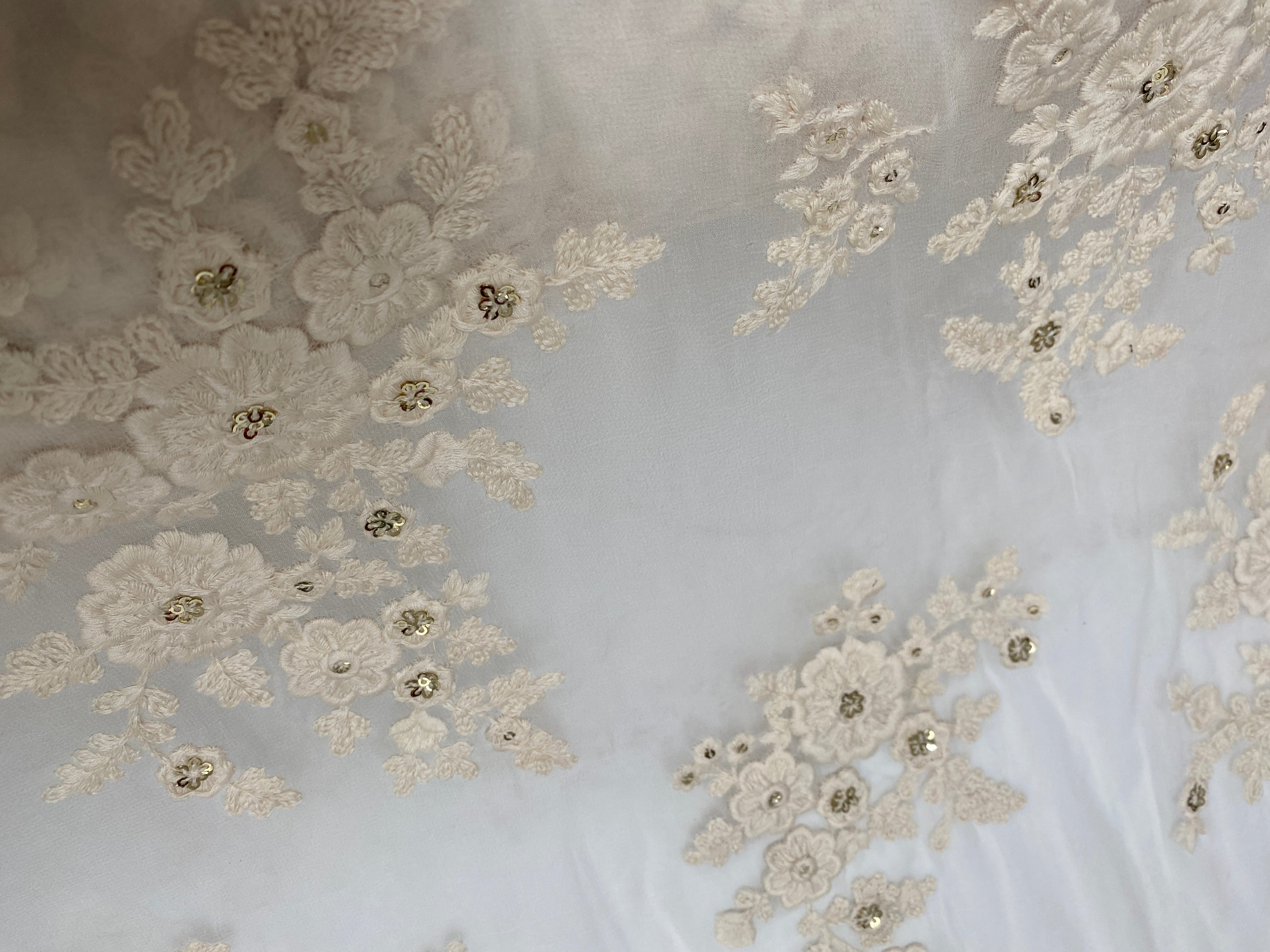Bridal Lace -Gold & Cream