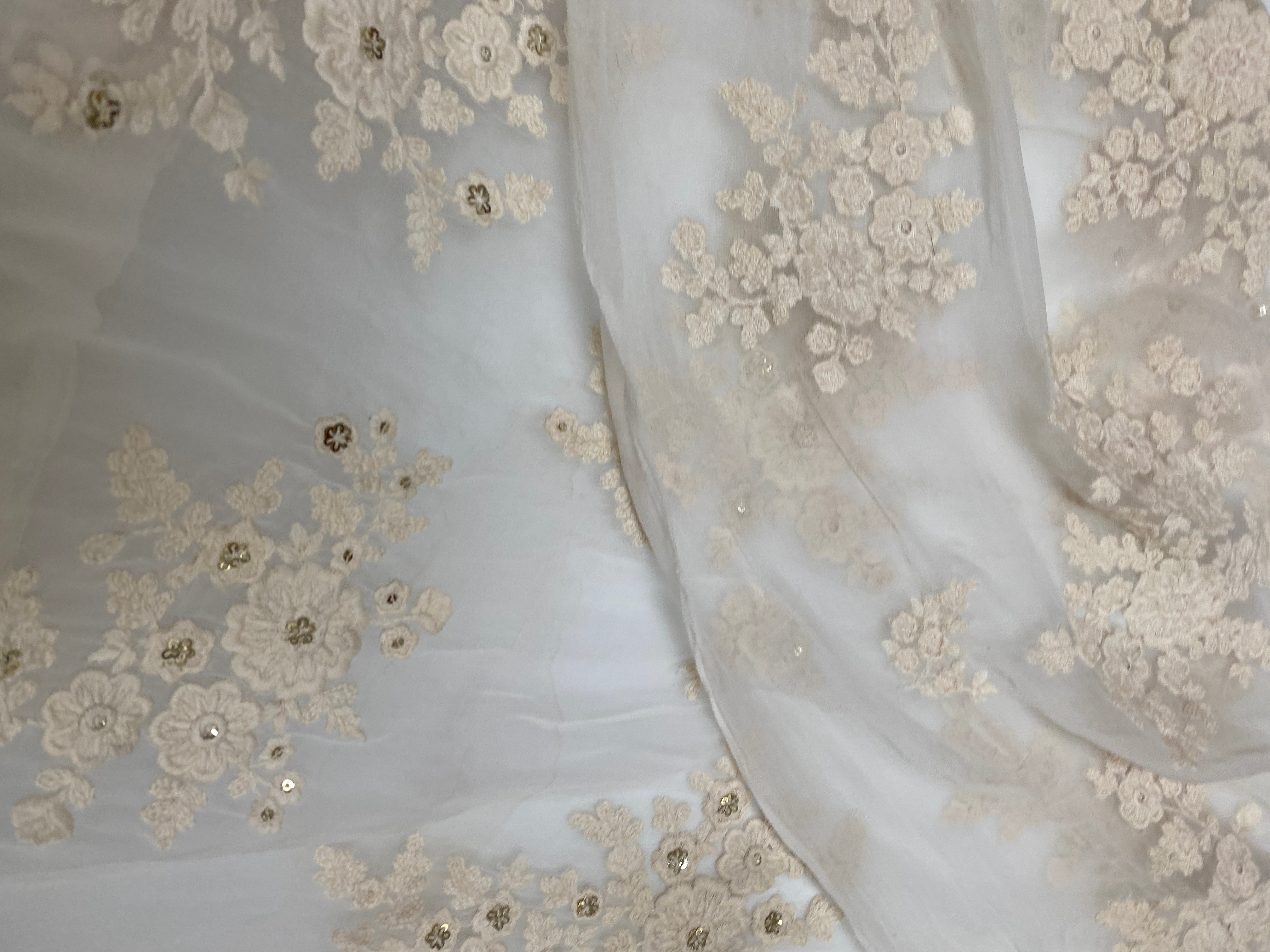 Bridal Lace -Gold & Cream