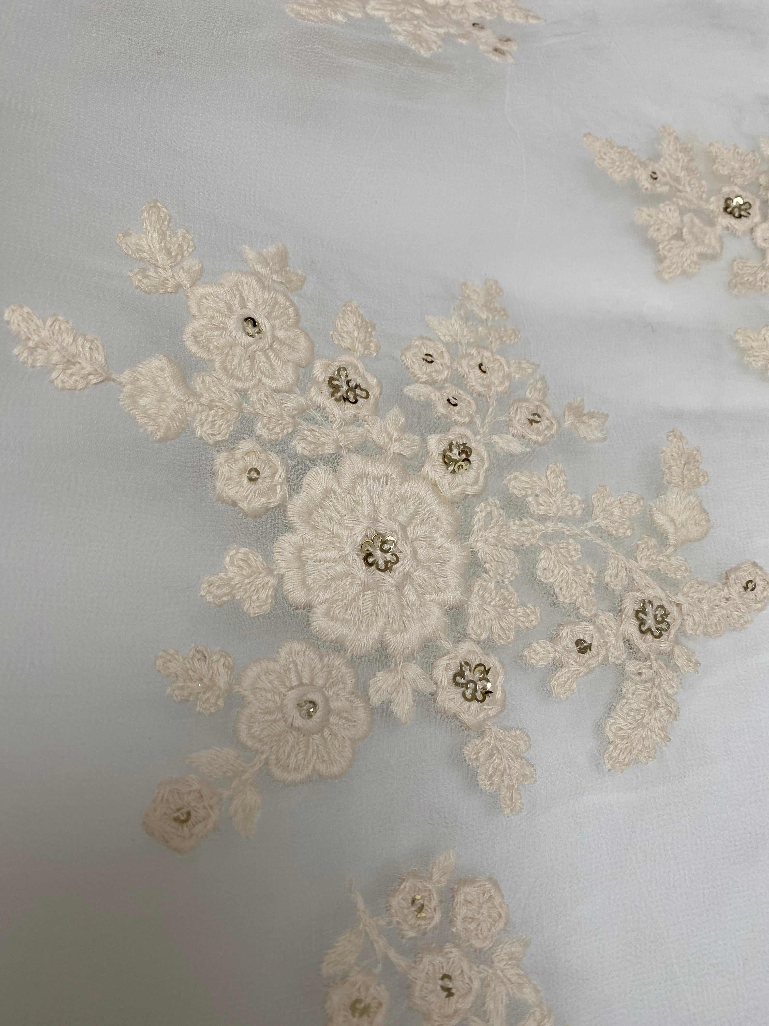 Bridal Lace -Gold & Cream