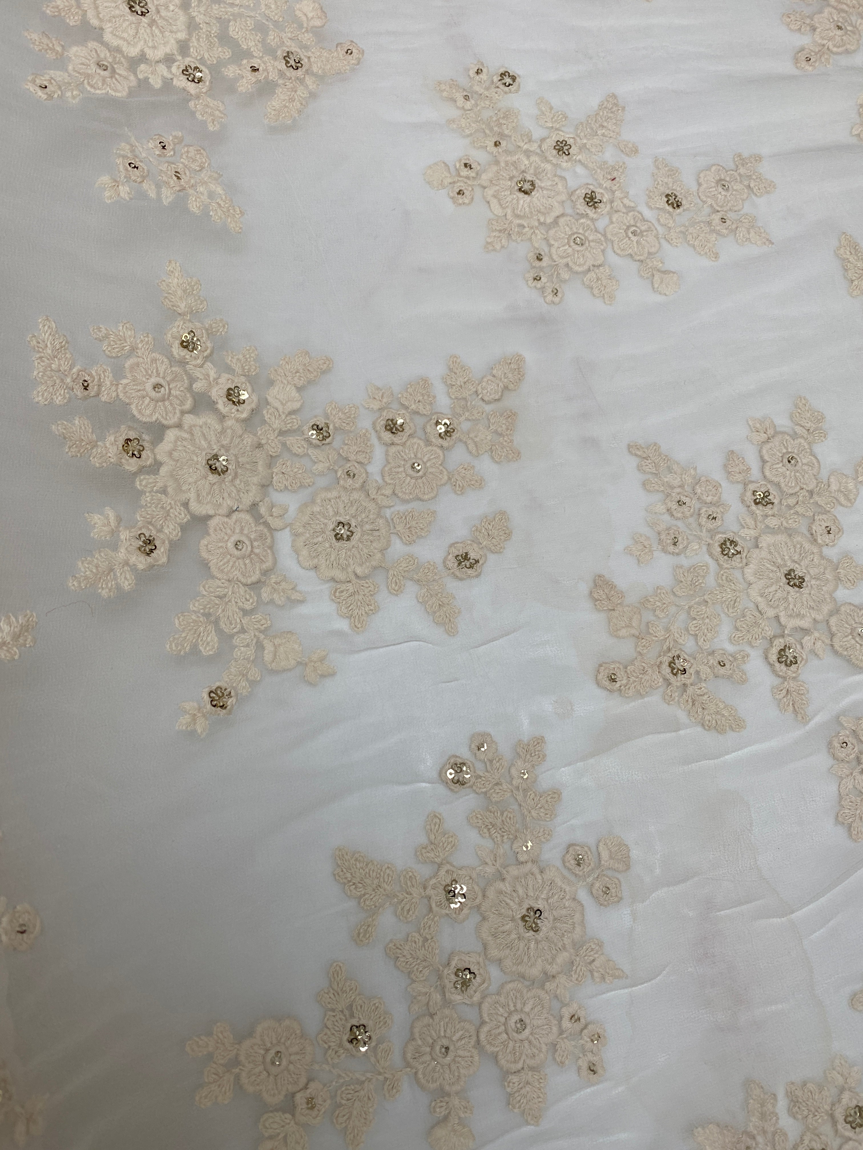 Bridal Lace -Gold & Cream