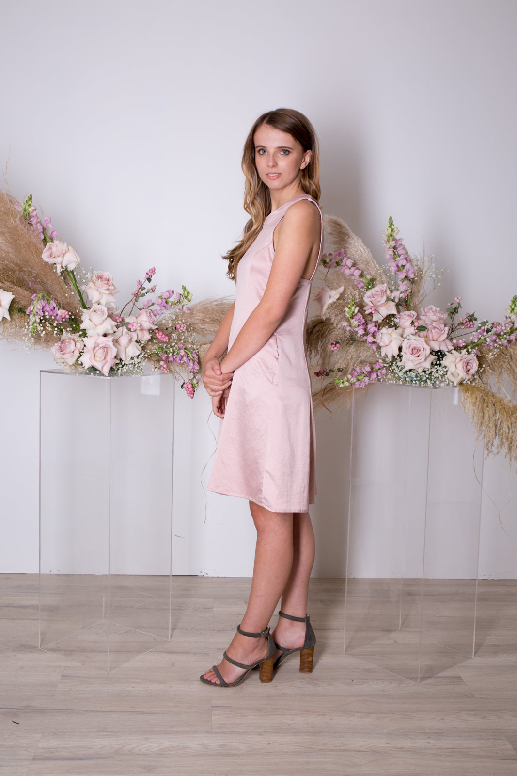 Daniella Dress-Blush