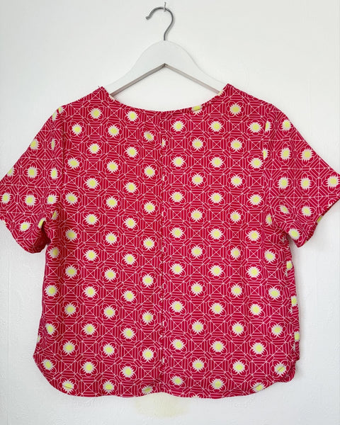 Pink & Yellow Tee (Second Hand)