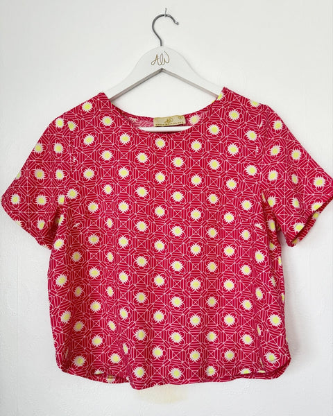 Pink & Yellow Tee (Second Hand)