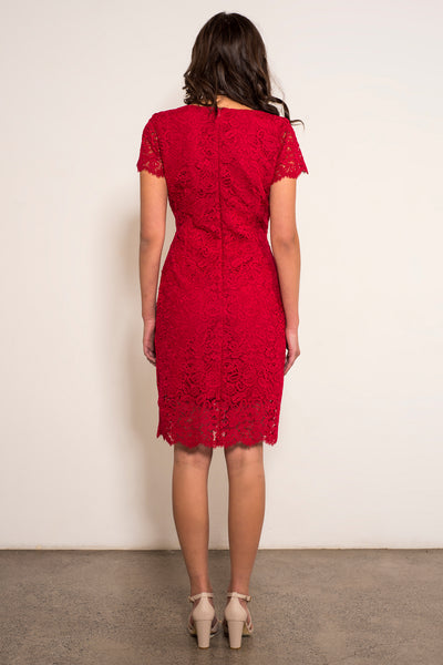 Valeria Dress - Red
