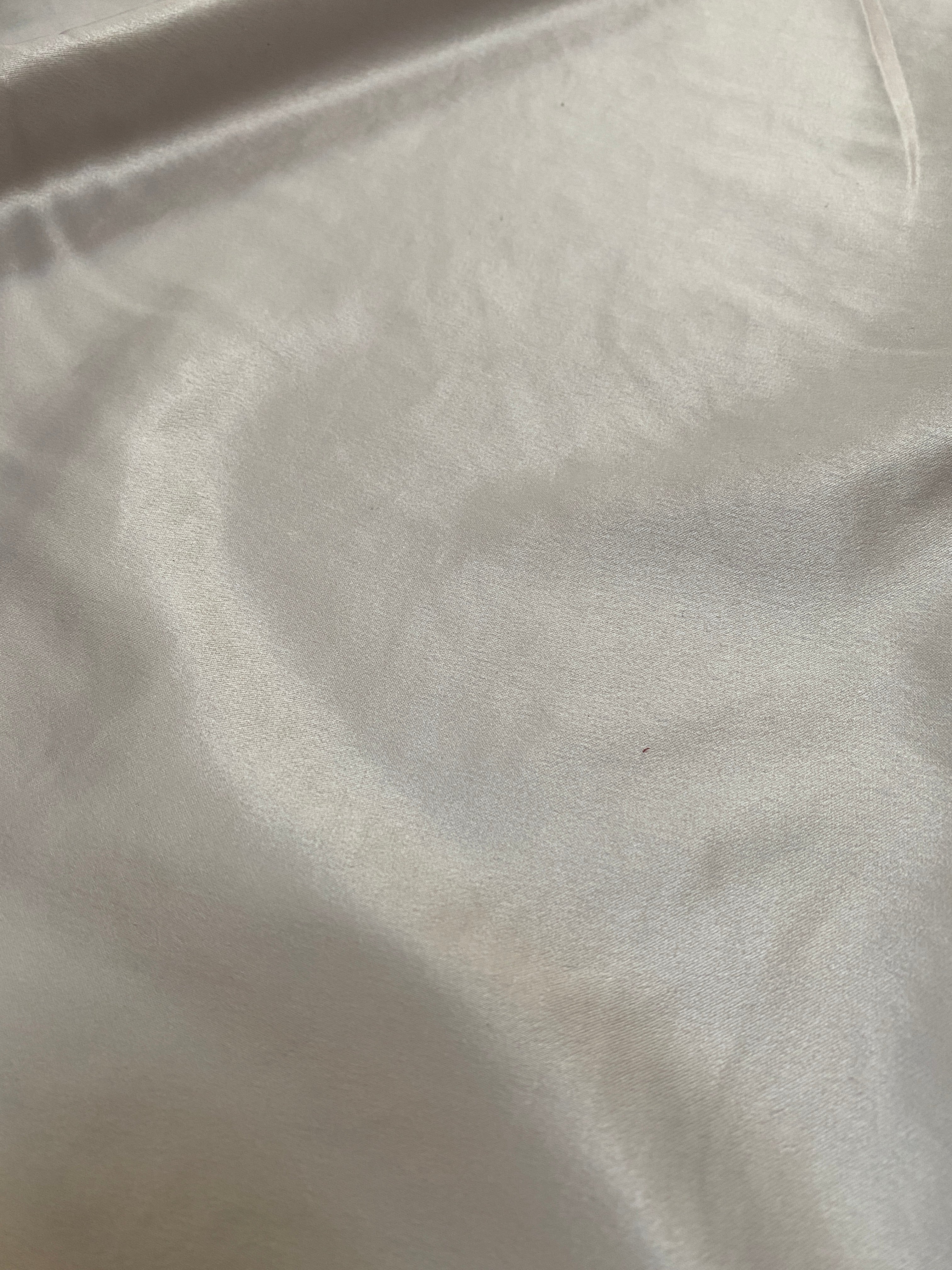 Babydoll Silver - Satin finish Fabric