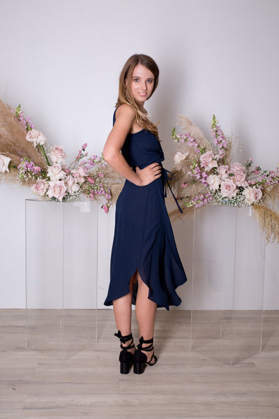 Kezia Wrap - Midnight Blue