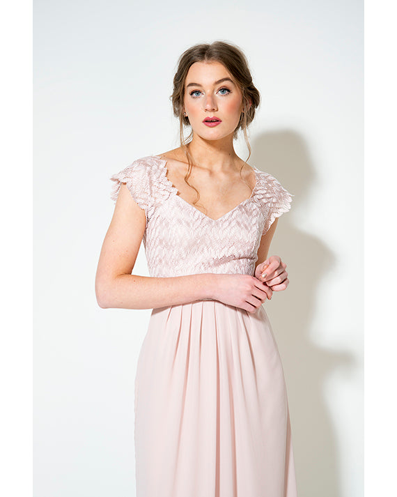 Elvery- Pink Lace.